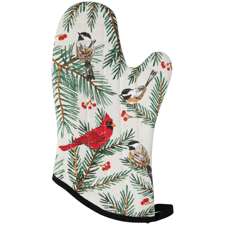 Birds & Boughs Christmas Chef Mitt