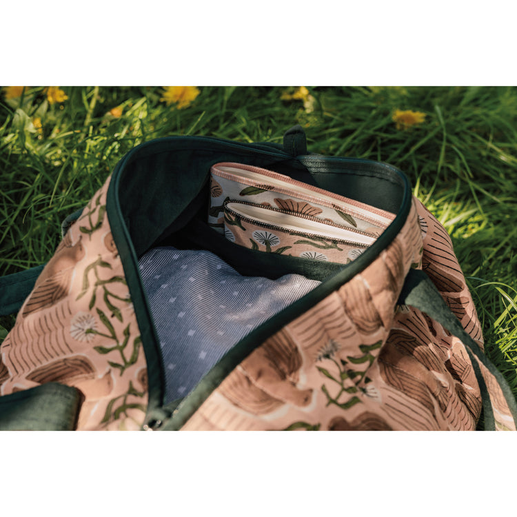 Peregrine Block Print Weekender Bag