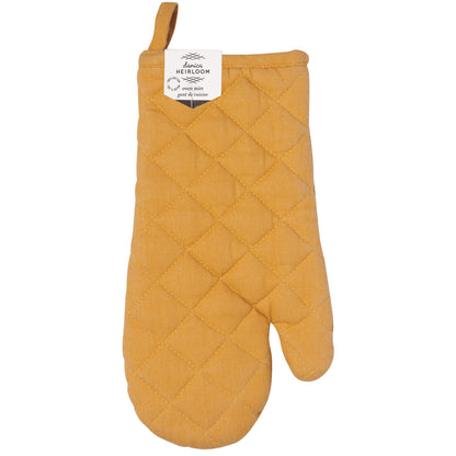 Ochre Stonewash Oven Mitt