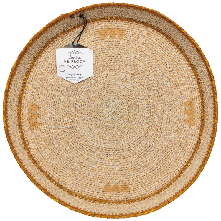 Apex Seagrass Round Tray