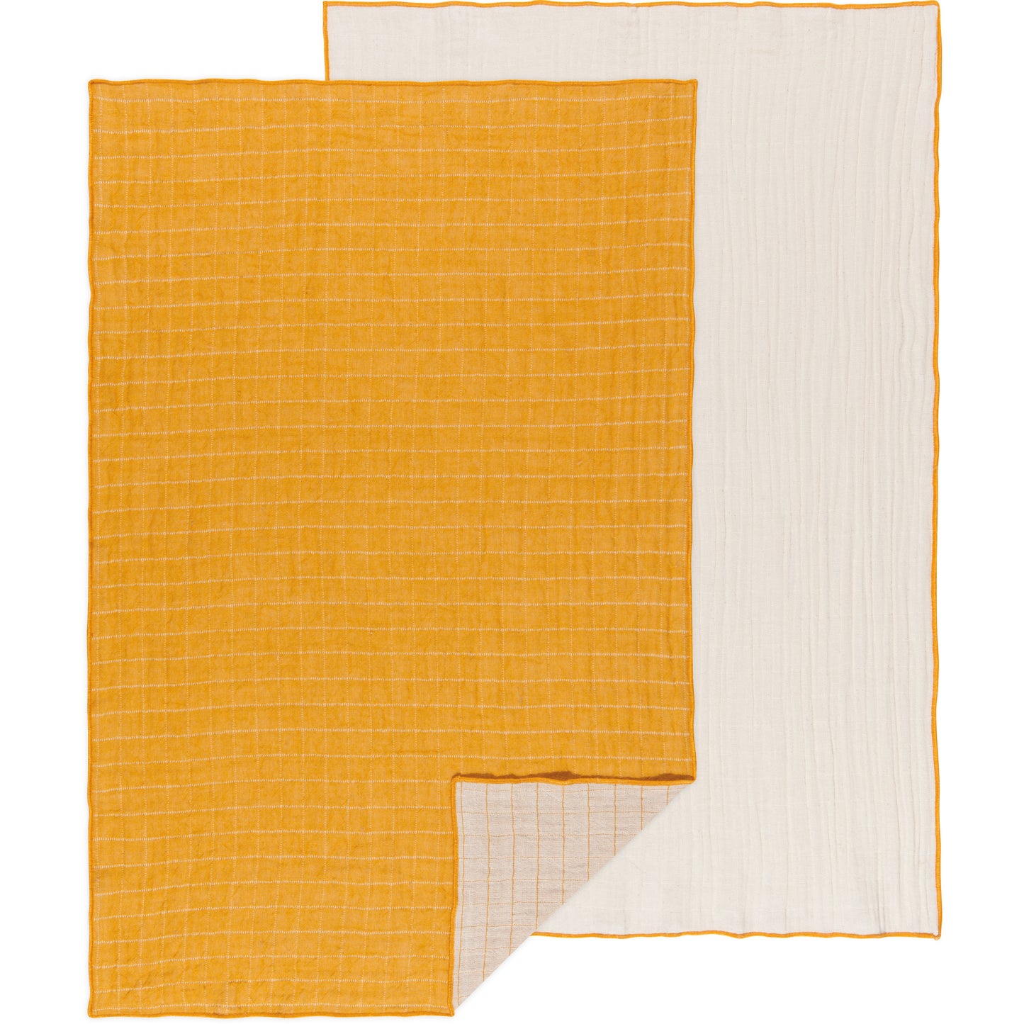 Ochre Double Weave Dishtowels Set of 2