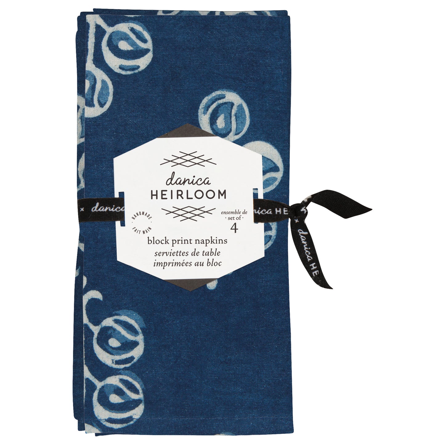 Hawthorn Block Print Napkins Set of 4