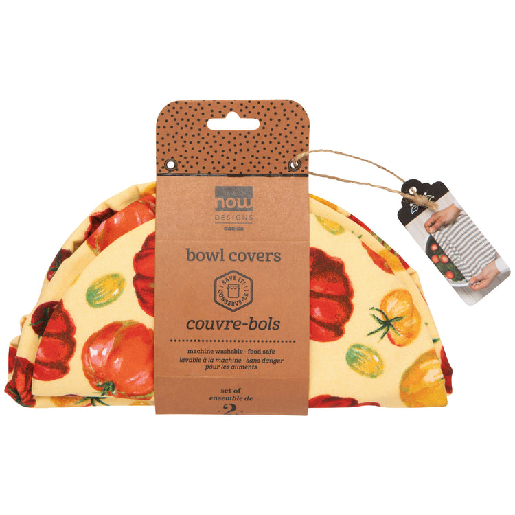 Heirloom Tomatoes Bowl Covers Set of 2