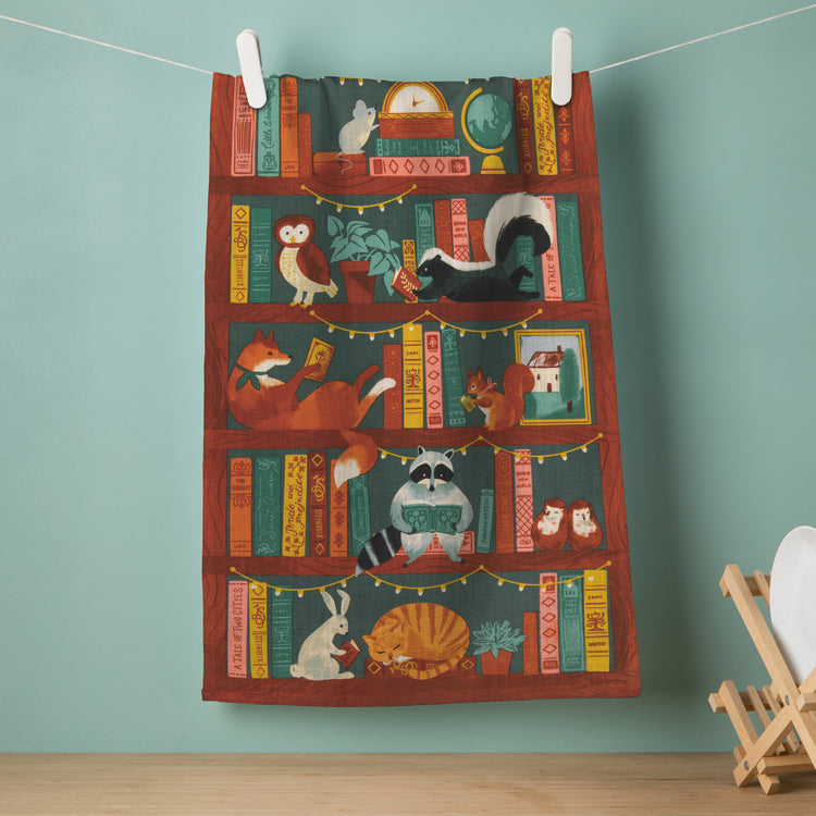 Book Club Dishtowel