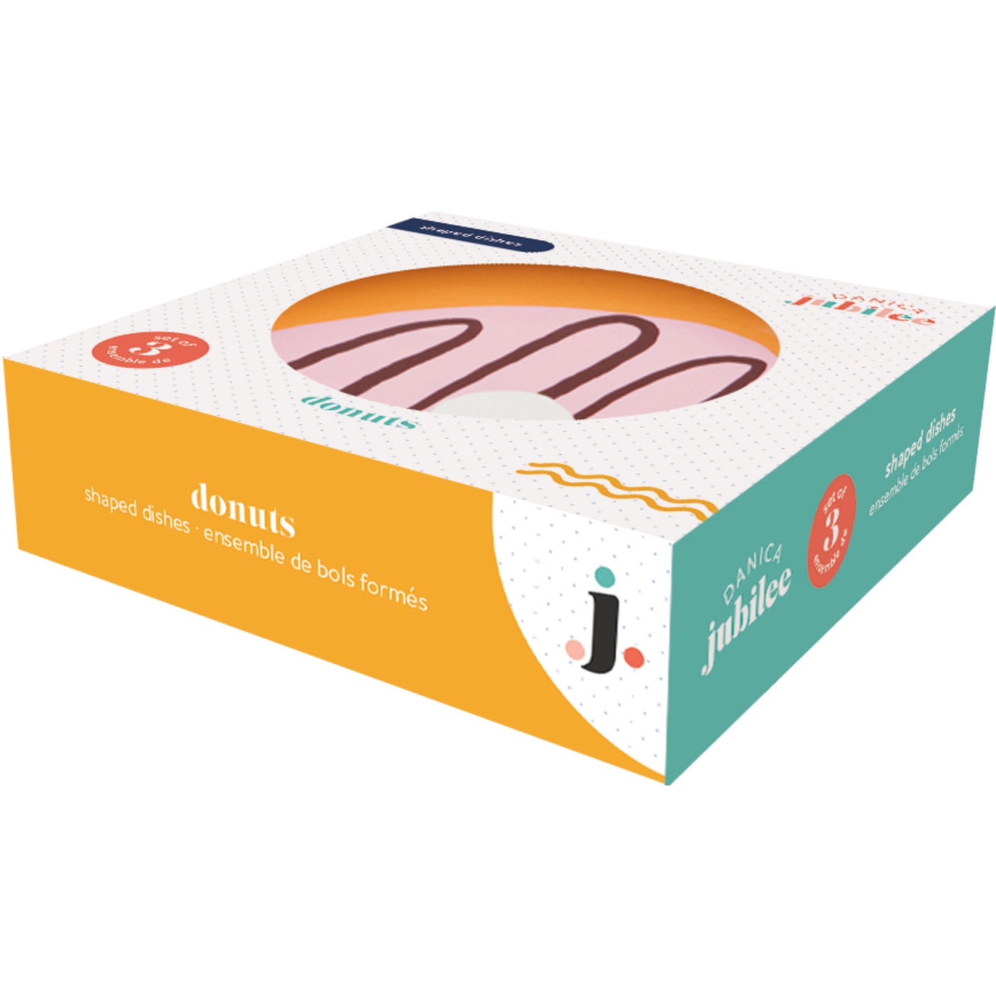 Donuts Dishes Set of 3