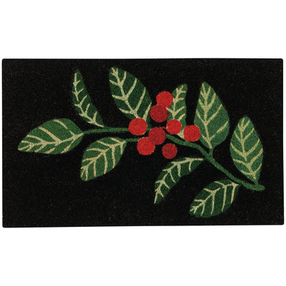 Merry Berry Christmas Doormat
