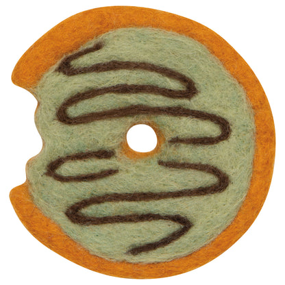 Donuts Felt Coasters Set of 4 Assorted