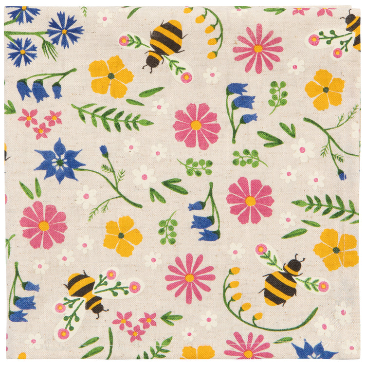 Bee Garden Napkins Set of 4