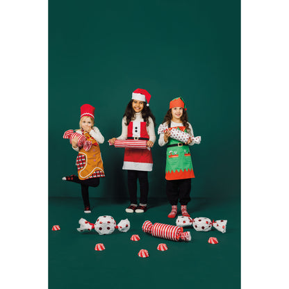 Santa Christmas Kid's Apron and Hat Set
