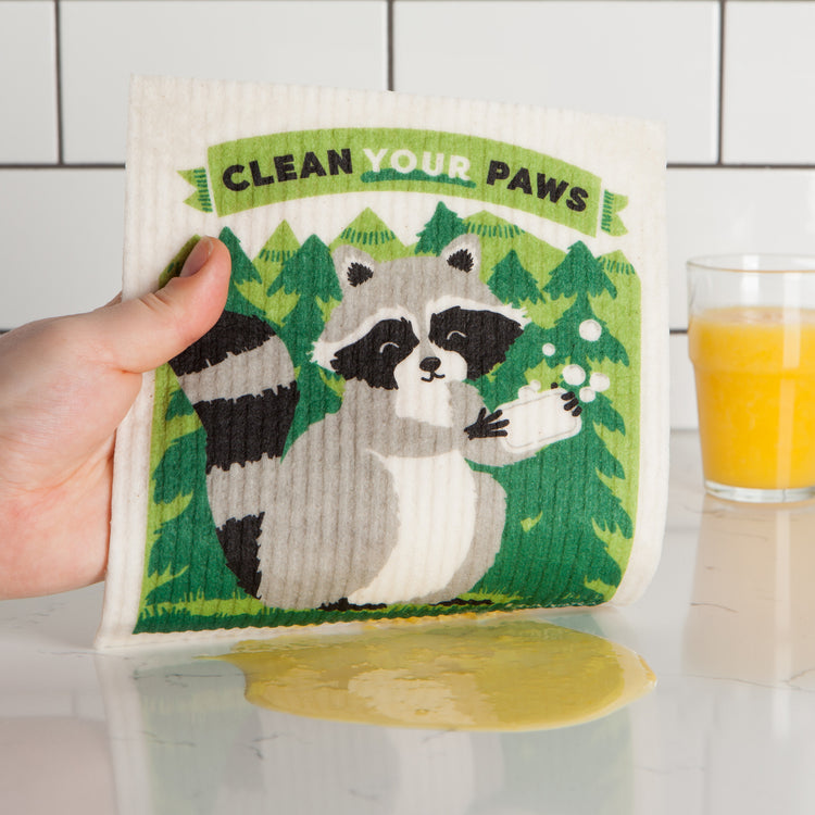 Clean Your Paws Swedish Dishcloth