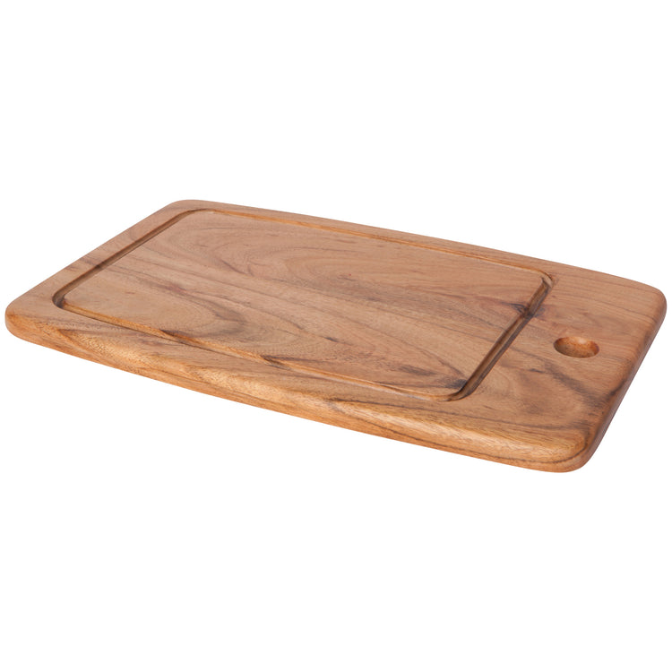 Acacia Wood Cutting Board 13x8.5in