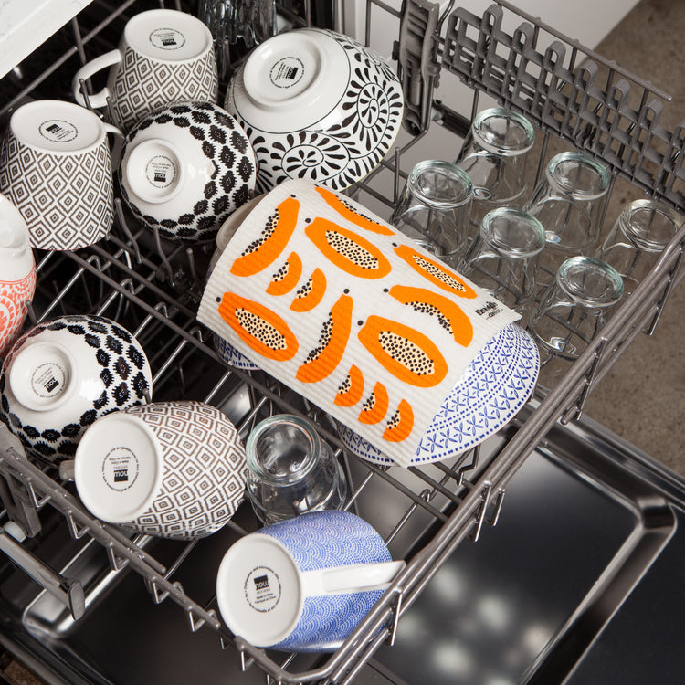 Papaya Swedish Dishcloth