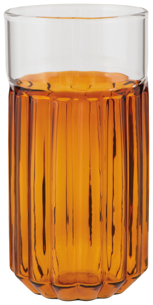 Channel Glass 14 oz - Amber