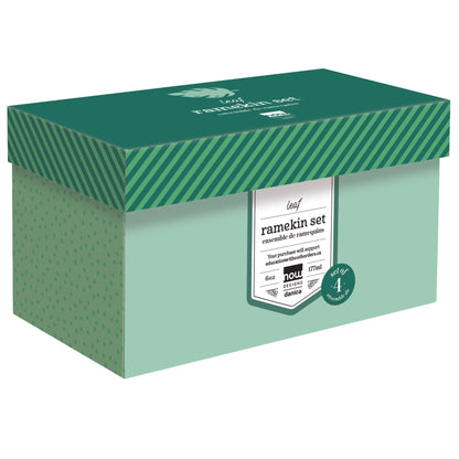 Leaf Ramekins Set of 4