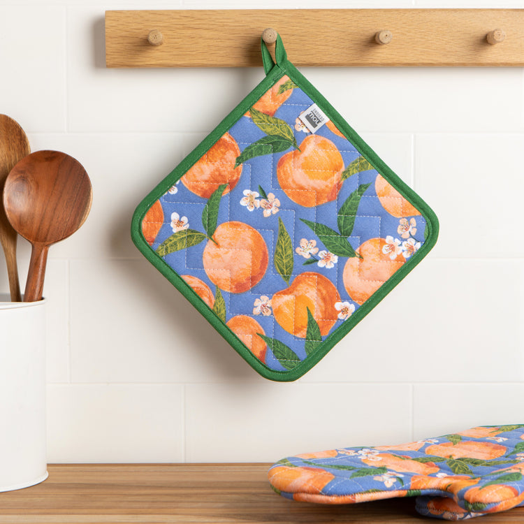 Peaches Potholder