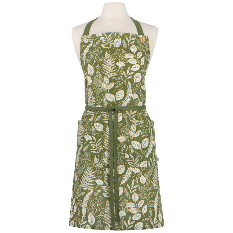 Fern & Frond Spruce Apron