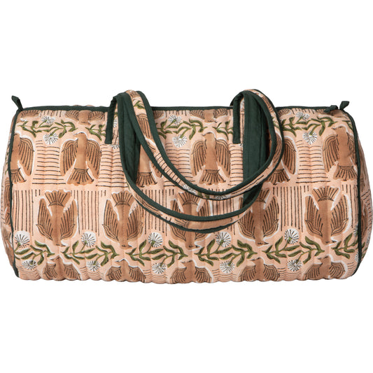 Peregrine Block Print Weekender Bag