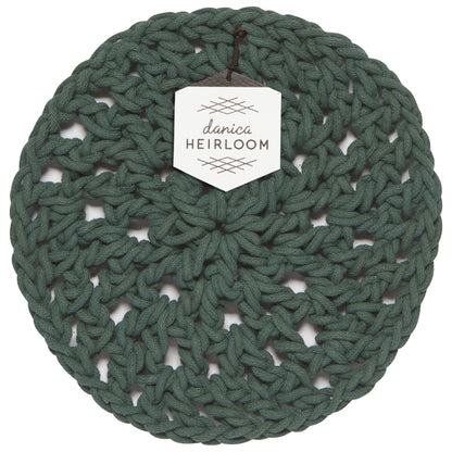 Jade Green Knotted Trivet
