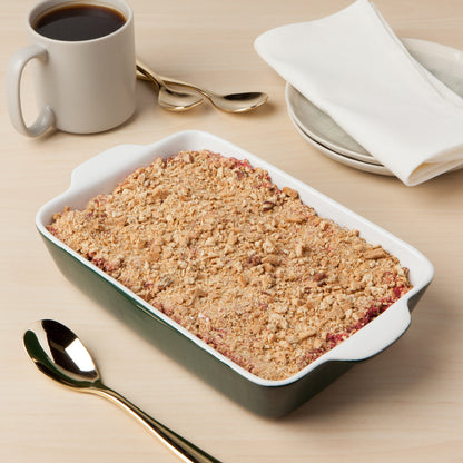 Poinsettia Christmas Baking Dish
