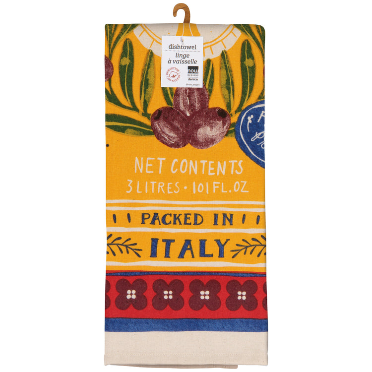 Olive Oil Dishtowel
