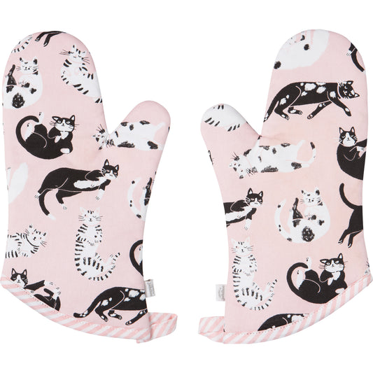 Meow & Furever Mitts Set of 2