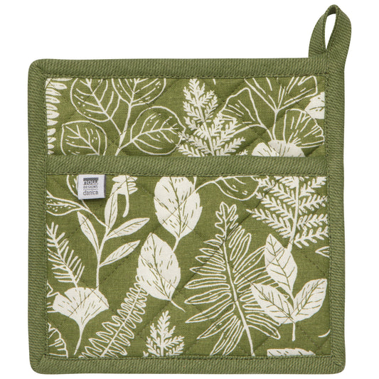 Fern & Frond Pocket Potholder