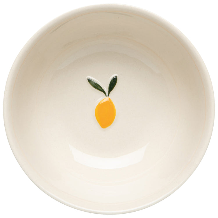 Lemon Embossed Bowl 4.75 inch