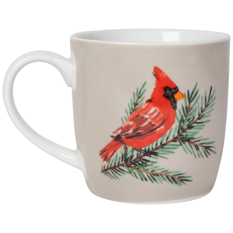 Birds & Boughs Christmas 12 oz Mug