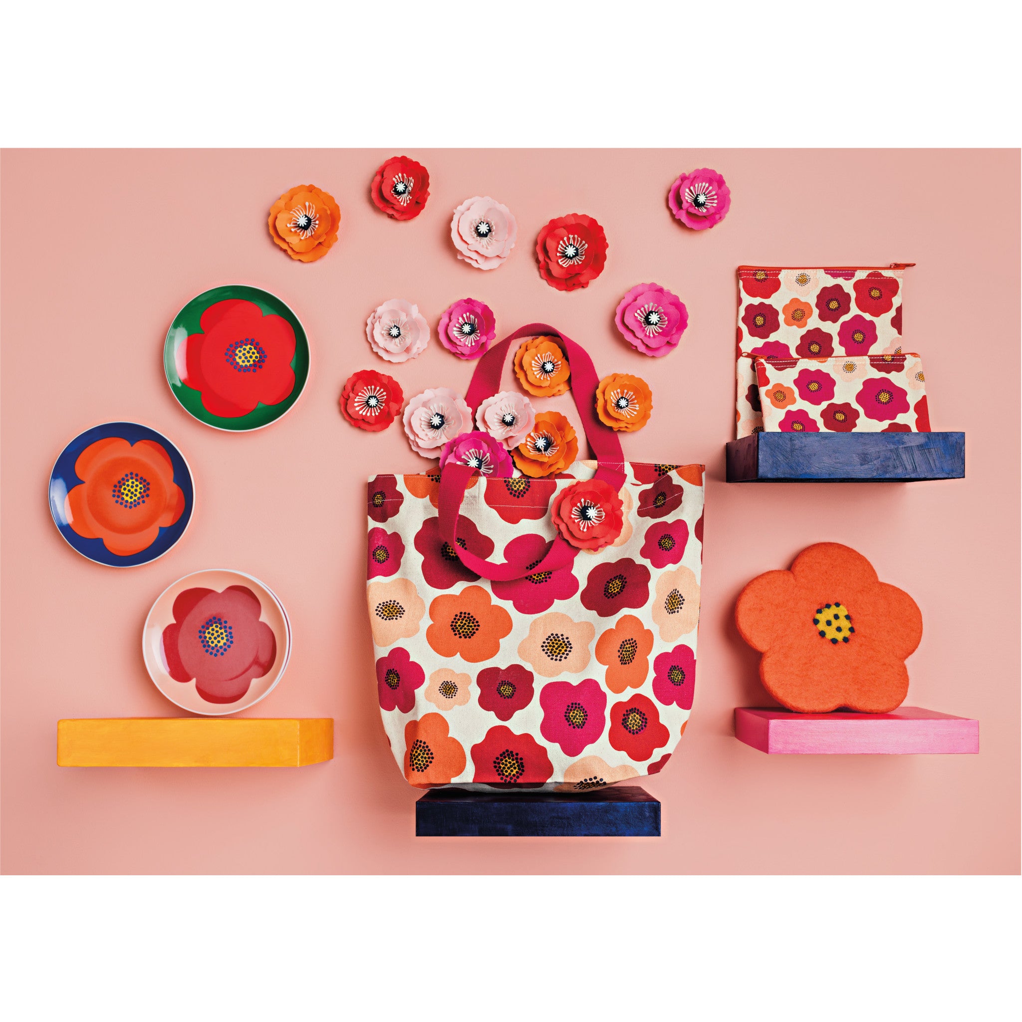 Poppy Felt Wool Trivet – Sandbox2-danica brands