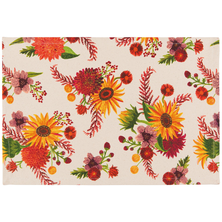 Sunflower Splendor Printed Placemat