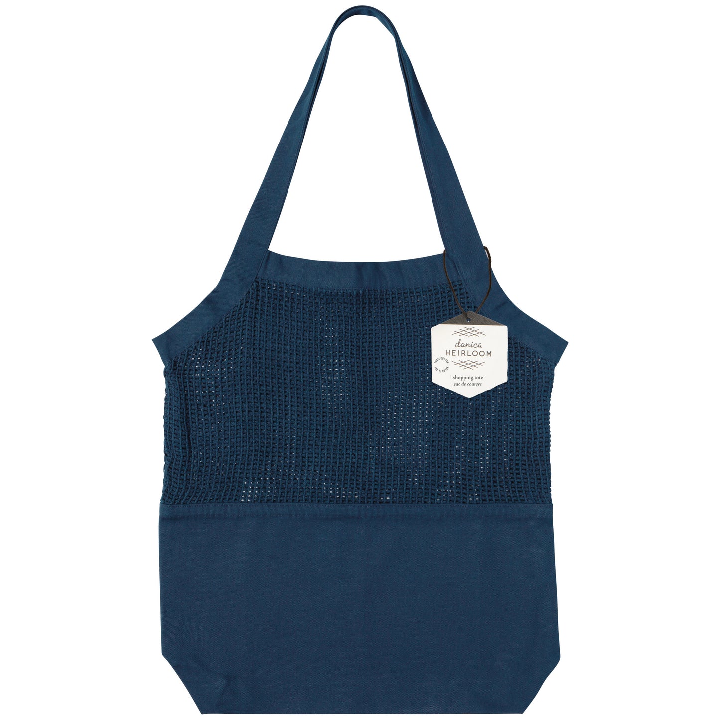 Midnight Blue Mercado Tote Bag