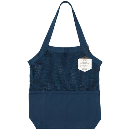 Midnight Blue Mercado Tote Bag