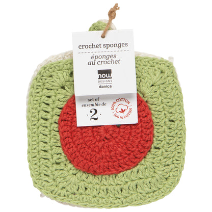 Heirloom Tomatoes Crochet Sponges Set of 2