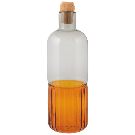 Channel Carafe 32 oz - Smoke/Amber