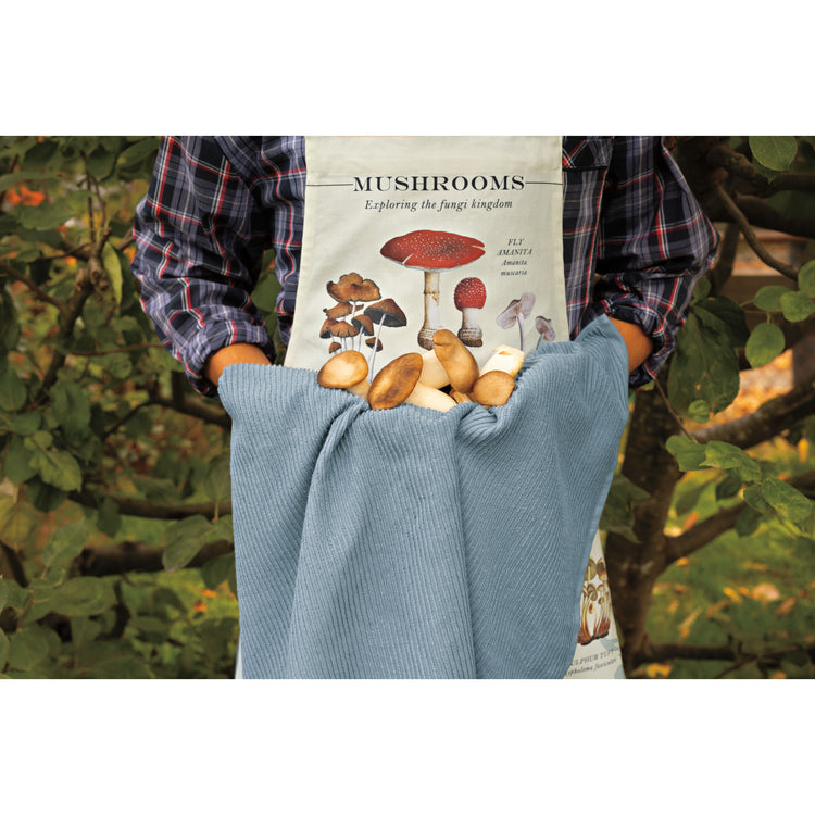 Mushrooms Fine Print Apron