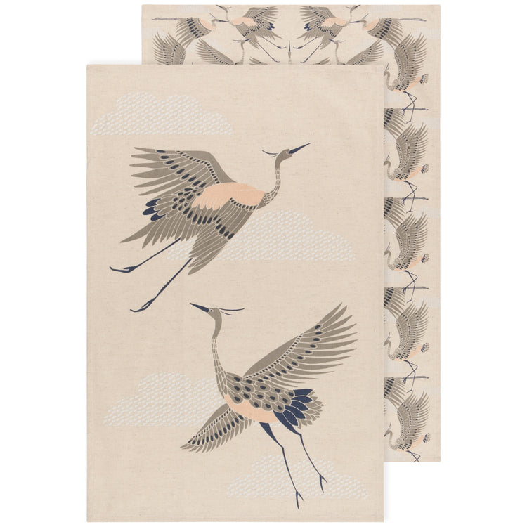 Flight Of Fancy Dishtowel Set of 2