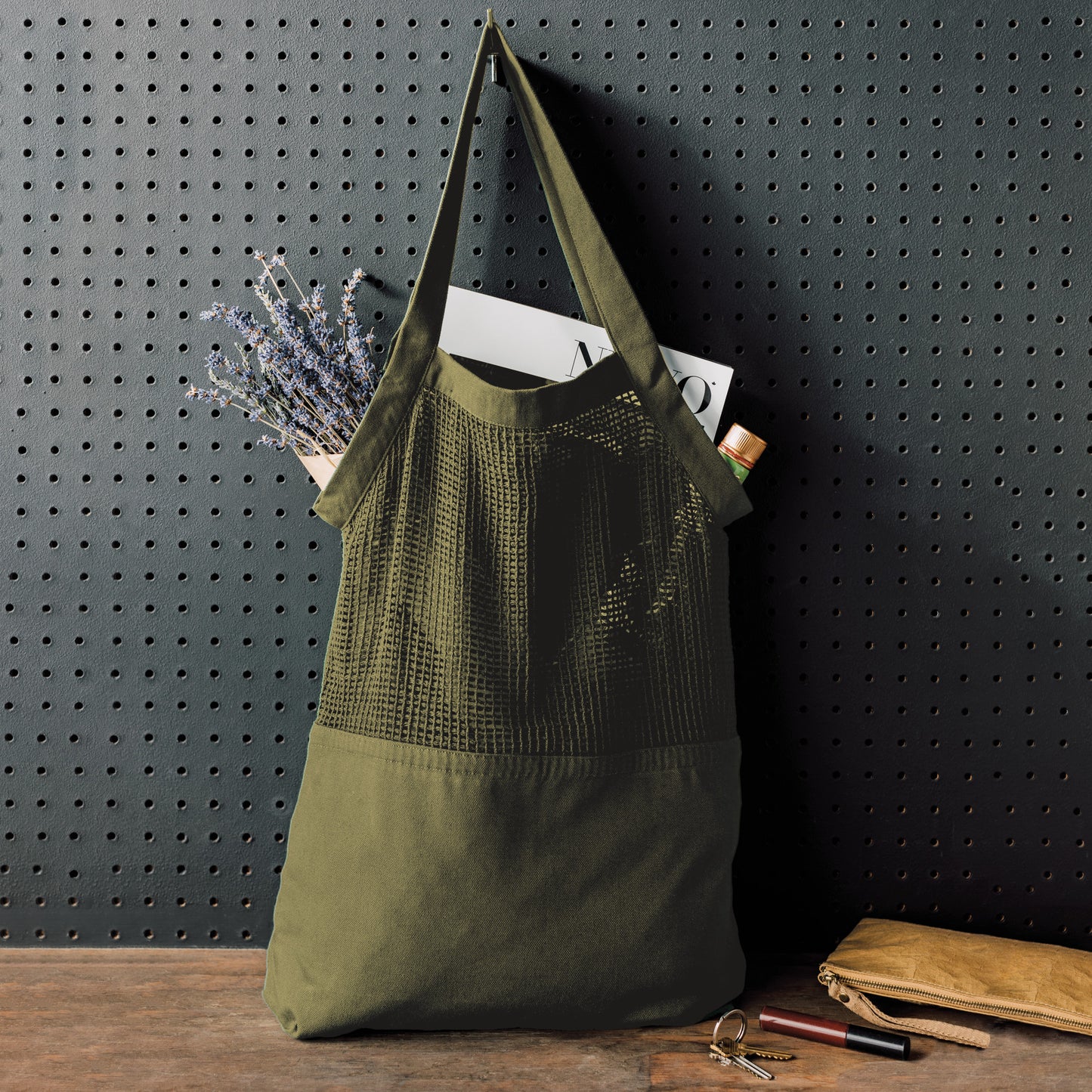 Olive Branch Mercado Tote Bag