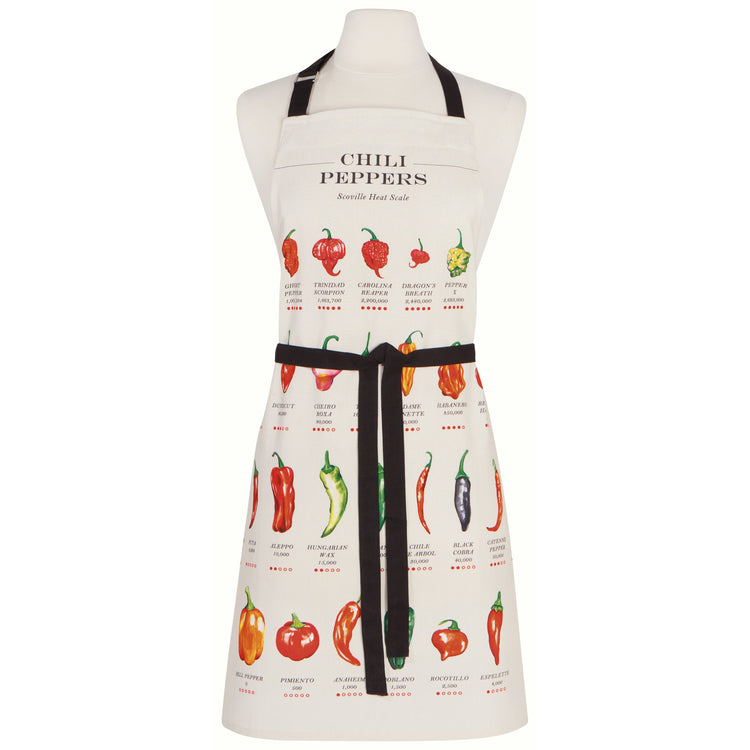 Chili Peppers Fine Print Apron