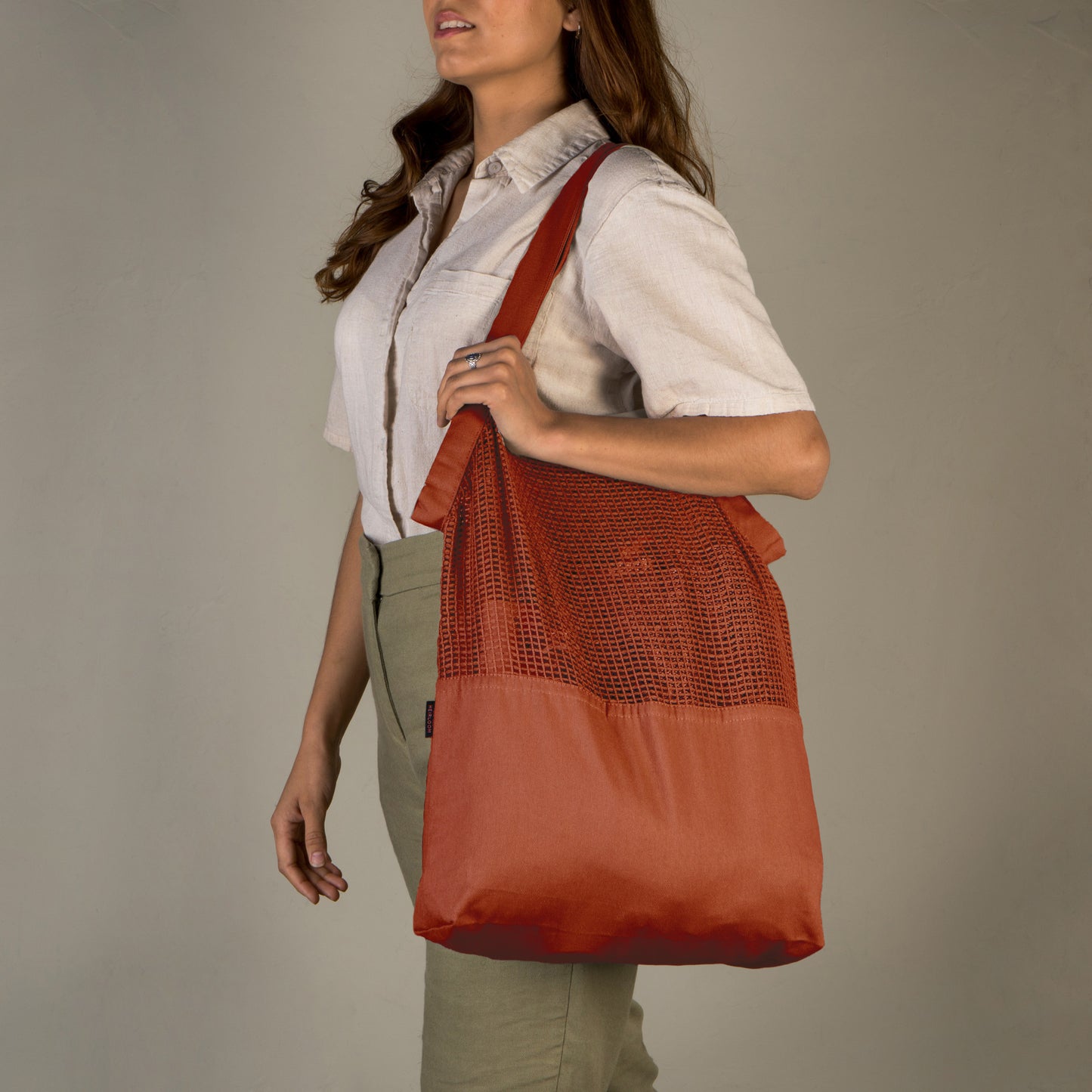 Cinnamon Stick Mercado Shopping Tote