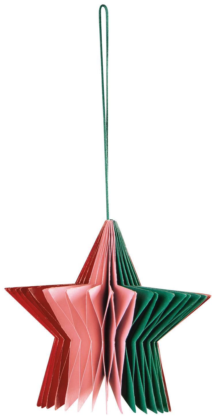 Star Honeycomb Paper Christmas Tree Ornament