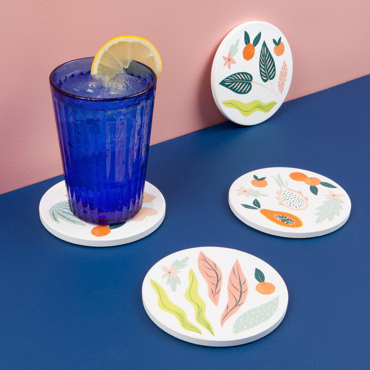 Paradise Soak Up Coasters Set of 4