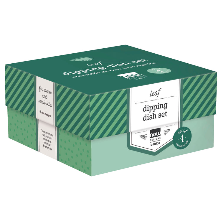 Leaf Dipping Dishes Set of 4