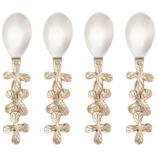 Clover Spoons Set of 4