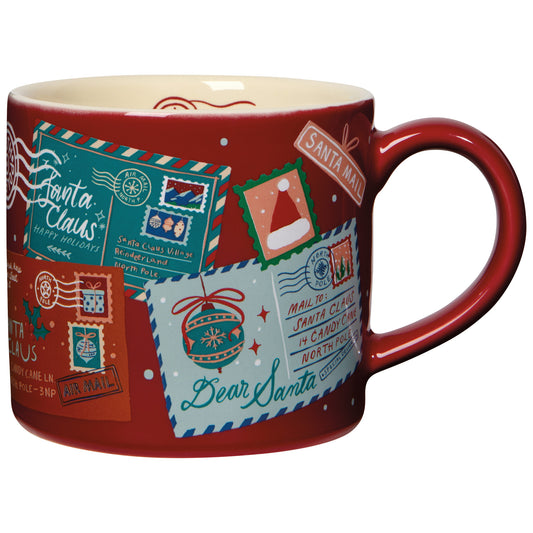 Santa Mail Christmas Mug in a Box