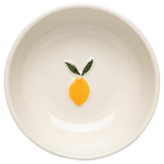 Lemon Embossed Pinch Bowl 3 inch