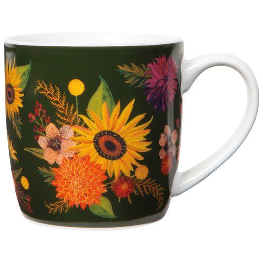 Sunflower Splendor Porcelain Mug
