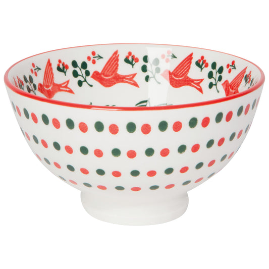 Winterberry Stamped Bowl 4 Inch