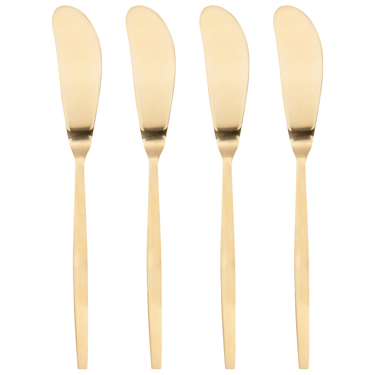 Gold Spreaders Set of 4