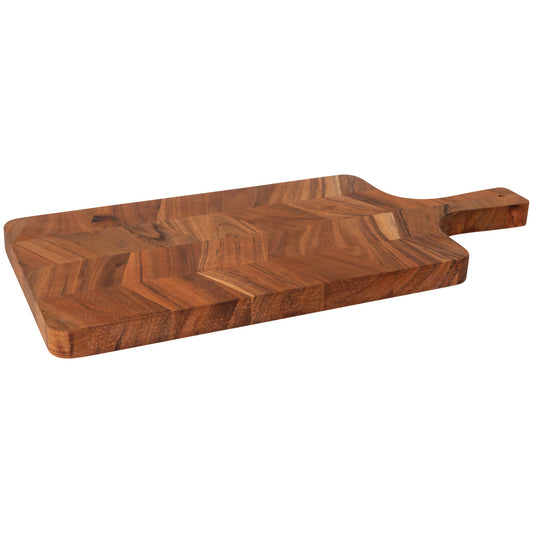 Acacia Chevron Serving Paddle 20 in