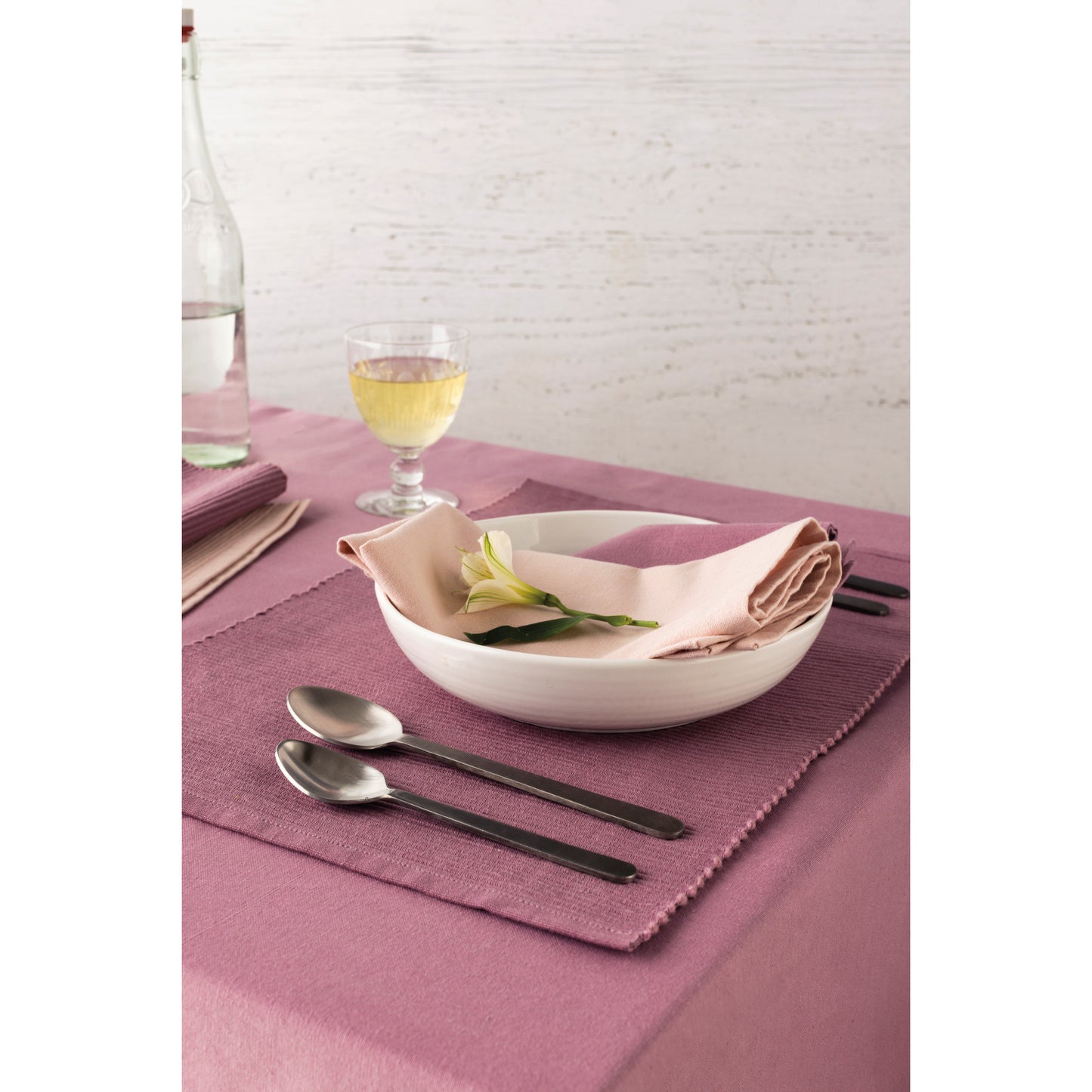 Spectrum Cotton Napkins Mauve Set of 4